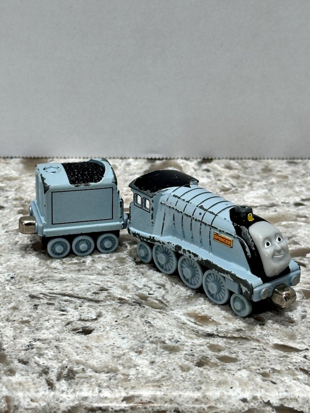 Thomas & Friends Take Along Spencer w Tender 2004 Learning Curve Diecast Train